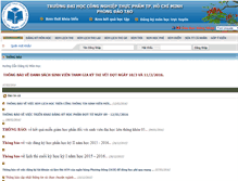 Tablet Screenshot of dt.cntp.edu.vn